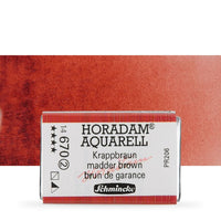 Schmincke Horadam akvarelne barve v celi ponvi – 670 Madder Brown