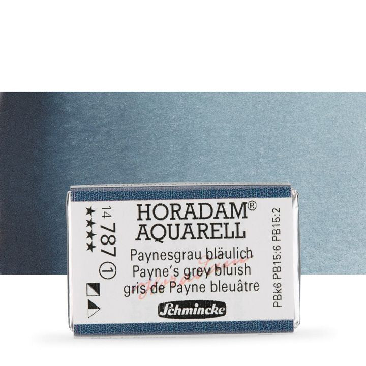 Schmincke Horadam akvarelne barve v celi ponvi – 787 Payne'S Grey Bluish