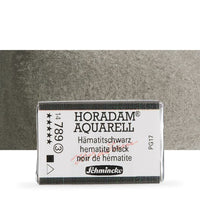 Schmincke Horadam akvarelne barve v celi ponvi – 789 Hematite Black