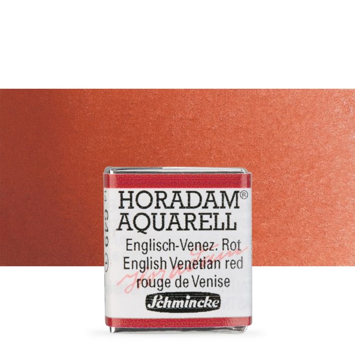 Schmincke Horadam akvarelne barve v polponvi – 649 English Venetian Red
