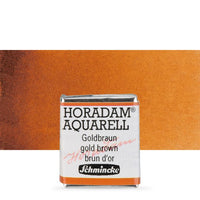 Schmincke Horadam akvarelne barve v polponvi – 654 Gold Brown