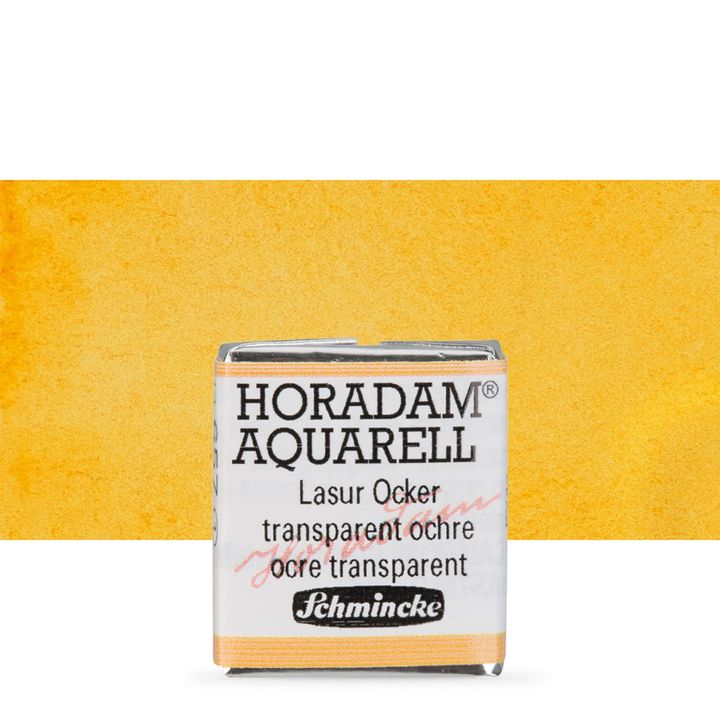 Schmincke Horadam akvarelne barve v polponvi – 657 Transparent Ochre