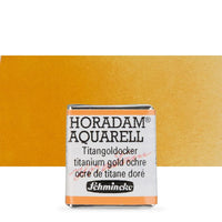 Schmincke Horadam akvarelne barve v polponvi – 659 Titanium Gold Ochre