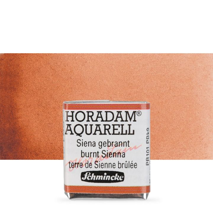 Schmincke Horadam akvarelne barve v polponvi – 661 Burnt Sienna