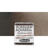 Schmincke Horadam akvarelne barve v polponvi – 662 Sepia Brown Reddish