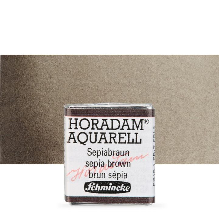 Schmincke Horadam akvarelne barve v polponvi – 663 Sepia Brown