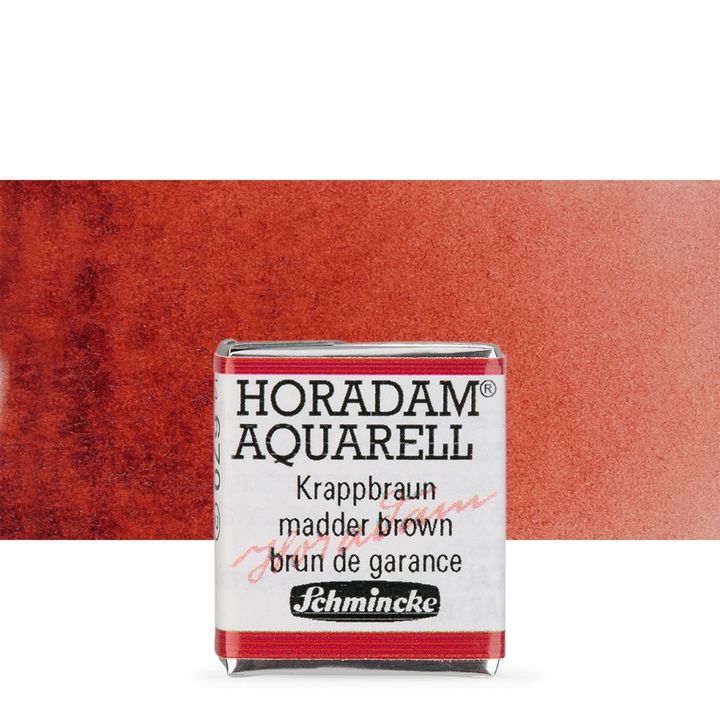 Schmincke Horadam akvarelne barve v polponvi – 670 Madder Brown