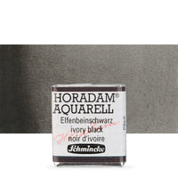 Schmincke Horadam akvarelne barve v polponvi – 780 Ivory Black