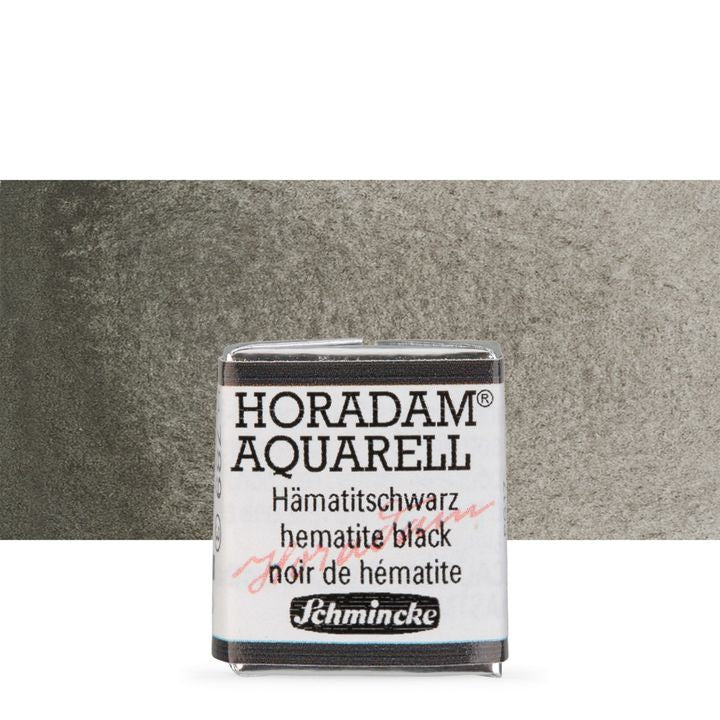 Schmincke Horadam akvarelne barve v polponvi – 789 Hematite Black