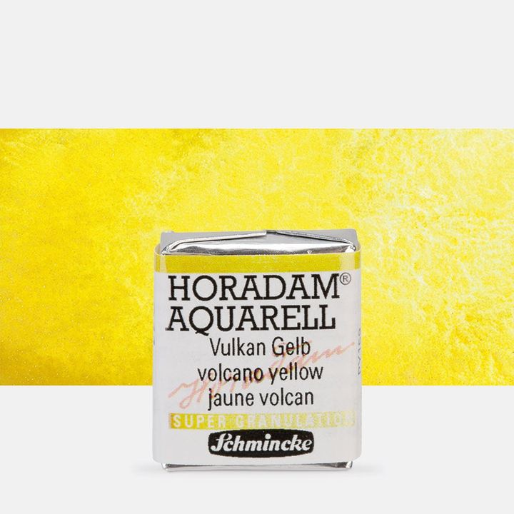 Schmincke Horadam akvarelne barve v polponvi – 911 Volcano Yellow