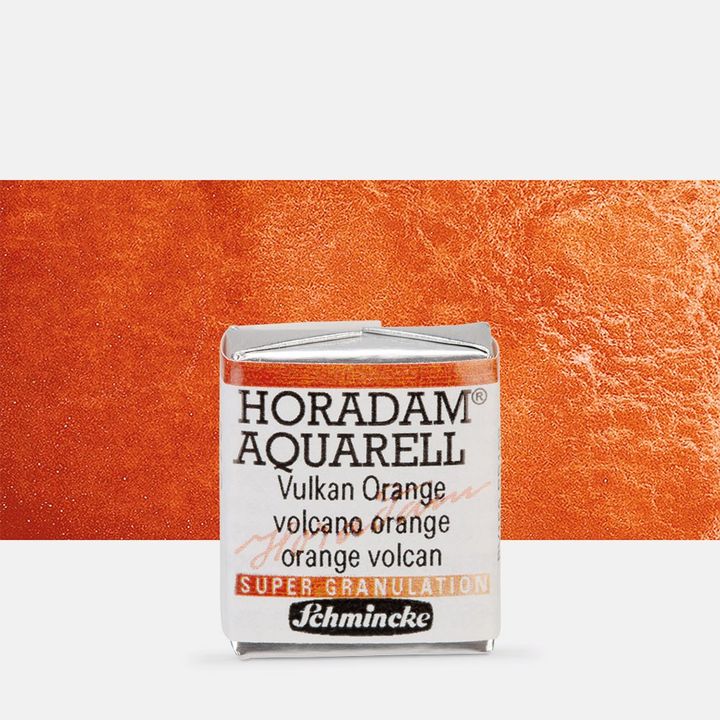 Schmincke Horadam akvarelne barve v polponvi – 912 Volcano Orange