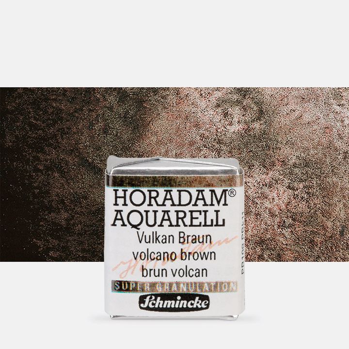 Schmincke Horadam akvarelne barve v polponvi – 915 Volcano Brown