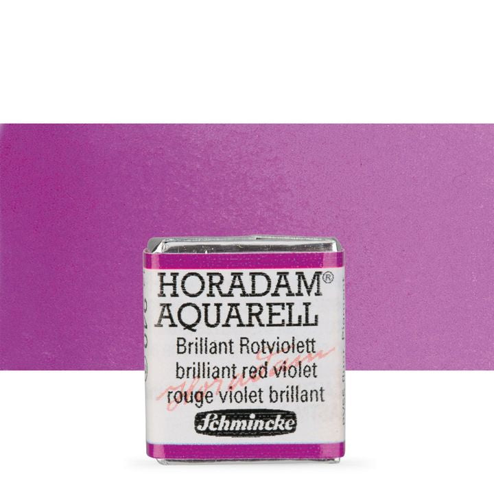 Schmincke Horadam akvarelne barve v polponvi – 940 Brilliant Red Violet
