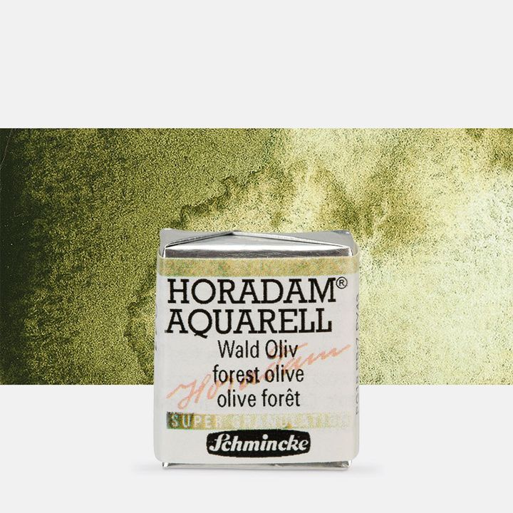 Schmincke Horadam akvarelne barve v polponvi – 941 Forest Olive