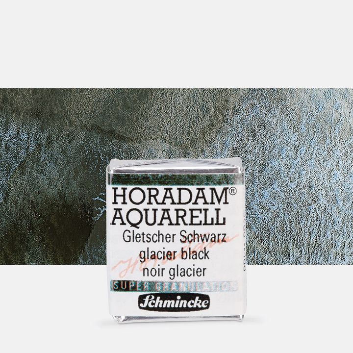 Schmincke Horadam akvarelne barve v polponvi – 965 Glacier Black