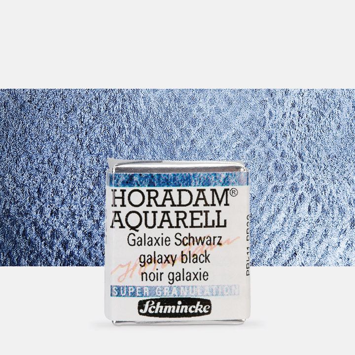 Schmincke Horadam akvarelne barve v polponvi – 975 Galaxy Black