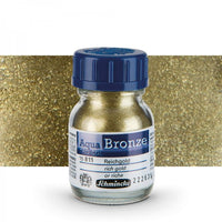 Kovinski prah Aqua-Bronze Schmincke 20 ml – 15 811 globoko zlato