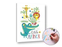 Slikanje po številkah LITTLE AFRICA – brez okvirja
