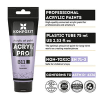 ACRYL PRO Komplet akrilnih barv za kompozitne pastele – pogled 4
