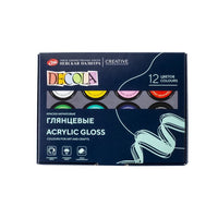 Akrilna barva DECOLA z leskom | izberite set – pogled 3