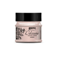 Akrilna barva Delicate metalik 50ml – zlata