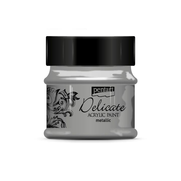 Akrilna barva Delicate metalik 50ml | različne barve – pogled 3