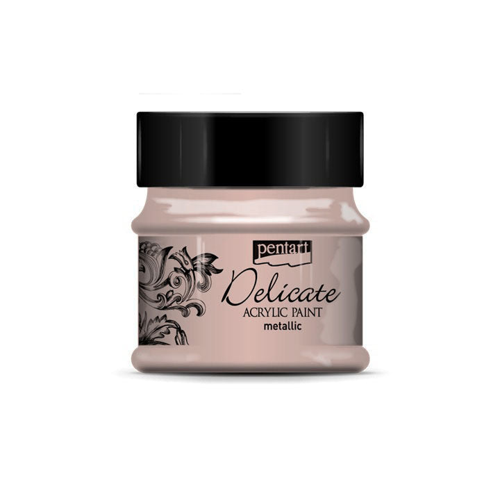 Akrilna barva Delicate metalik 50ml | različne barve – pogled 5