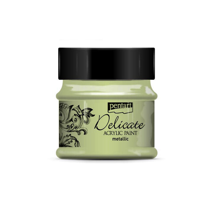 Akrilna barva Delicate metalik 50ml | različne barve – pogled 6