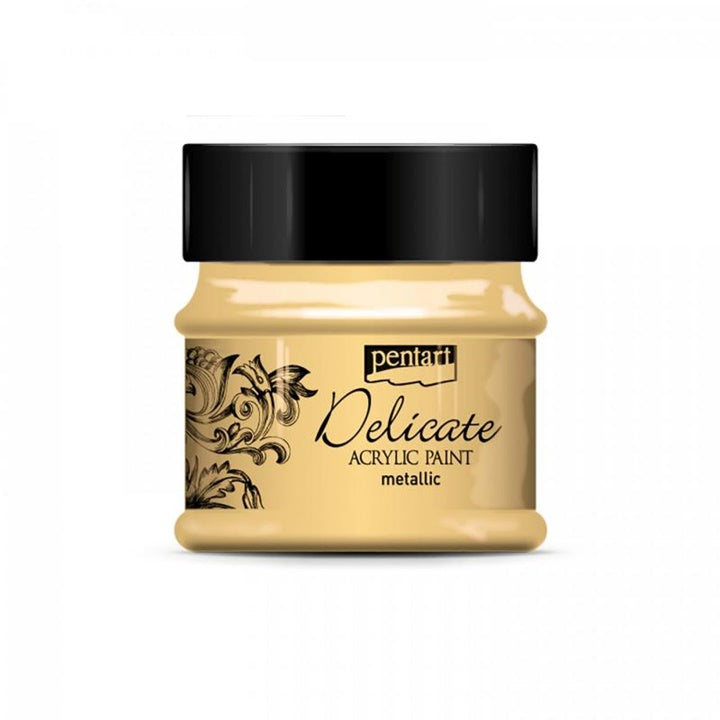 Akrilna barva Delicate metalik 50ml | različne barve – pogled 7