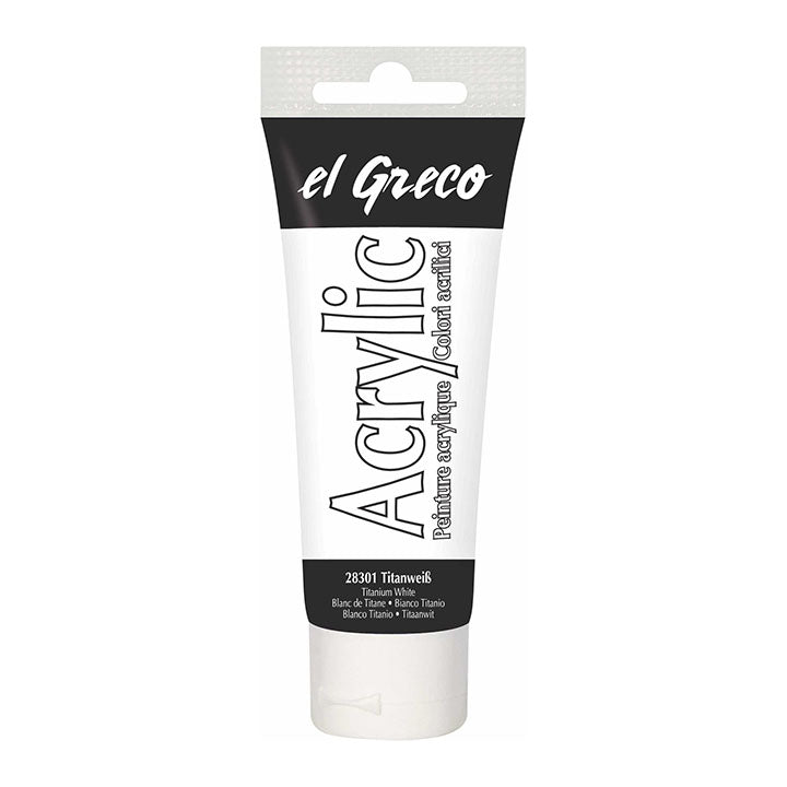 Akrilna barva El Greco 75 ml | izberite odtenek – pogled 2