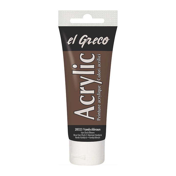 Akrilna barva El Greco 75 ml | izberite odtenek – pogled 24
