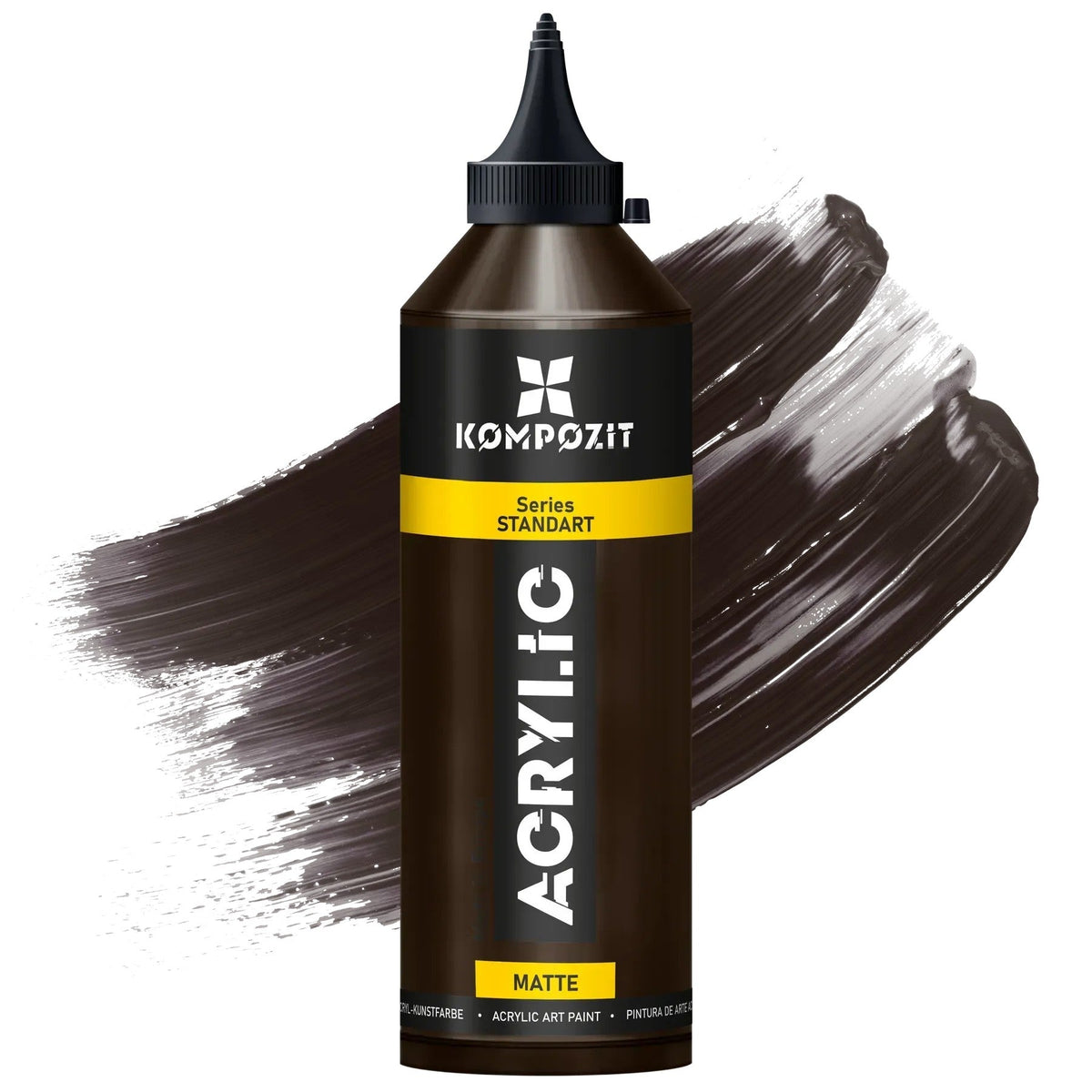 Akrilna barva Kompozit STANDART 500 ml – 84 Temno rjava