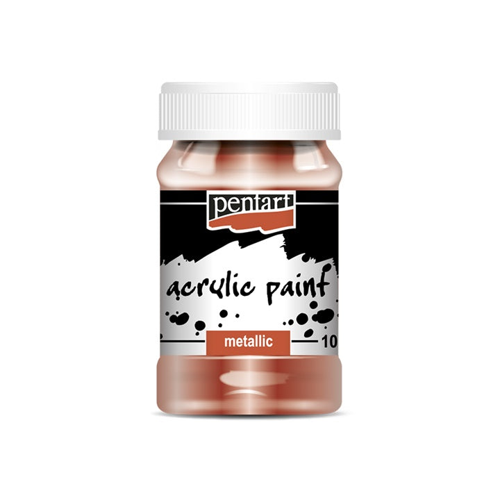 Akrilna barva kovinska - 100 ml | različne barve – pogled 3