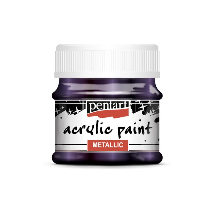 Akrilna barva kovinska - 50 ml | različne barve – pogled 10