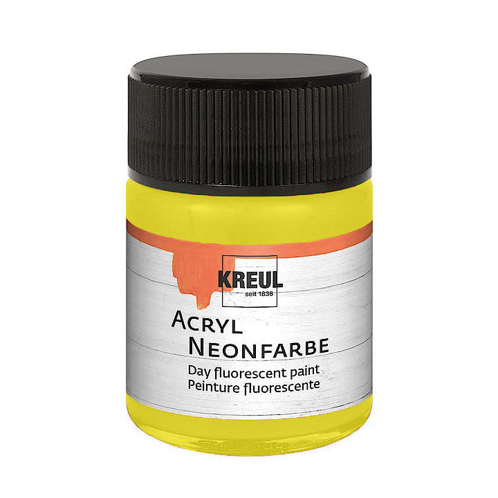 Akrilna barva KREUL FLUORESCENT 50 ml | izberite barvo – pogled 2