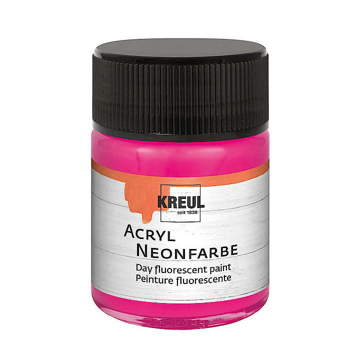 Akrilna barva KREUL FLUORESCENT 50 ml | izberite barvo – pogled 4