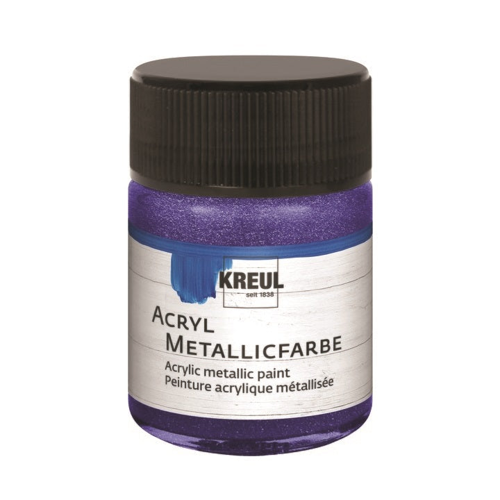 Akrilna barva KREUL METALLIC 50 ml | različne barve – pogled 7
