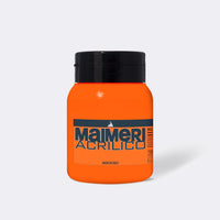 Akrilna barva Maimeri Acrilico 500 ml – Briljantno oranžna