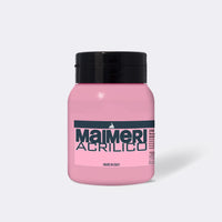 Akrilna barva Maimeri Acrilico 500 ml – Kvinakridon rožnata svetla