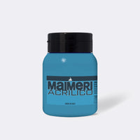 Akrilna barva Maimeri Acrilico 500 ml – Turkizno zelena