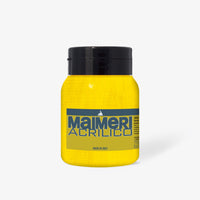 Akrilna barva Maimeri Acrilico 500 ml – Zeleno zlata