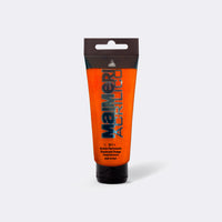 Akrilna barva MAIMERI Acrilico 75 ml – Fluorescentno oranžna