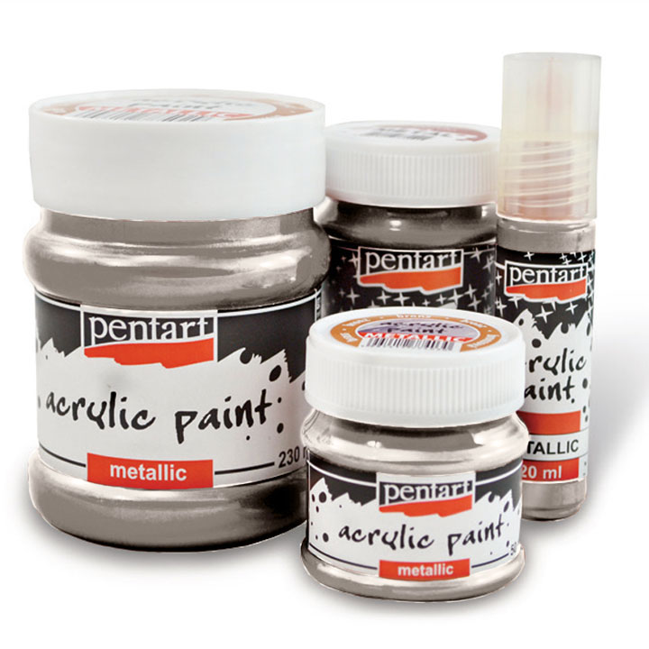 Akrilna barva metalik - 20 ml | različne barve – pogled 4