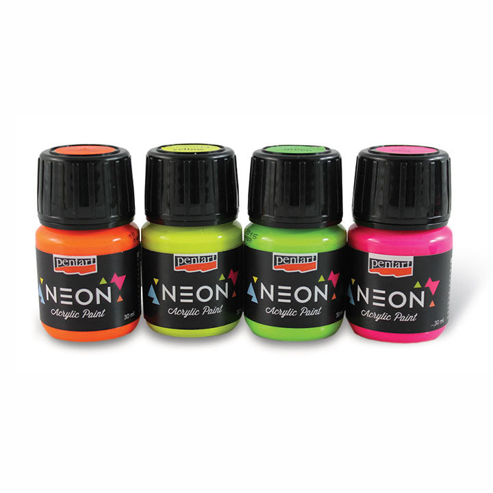 Akrilna barva neon PENTART 30 ml | različne barve – pogled 5