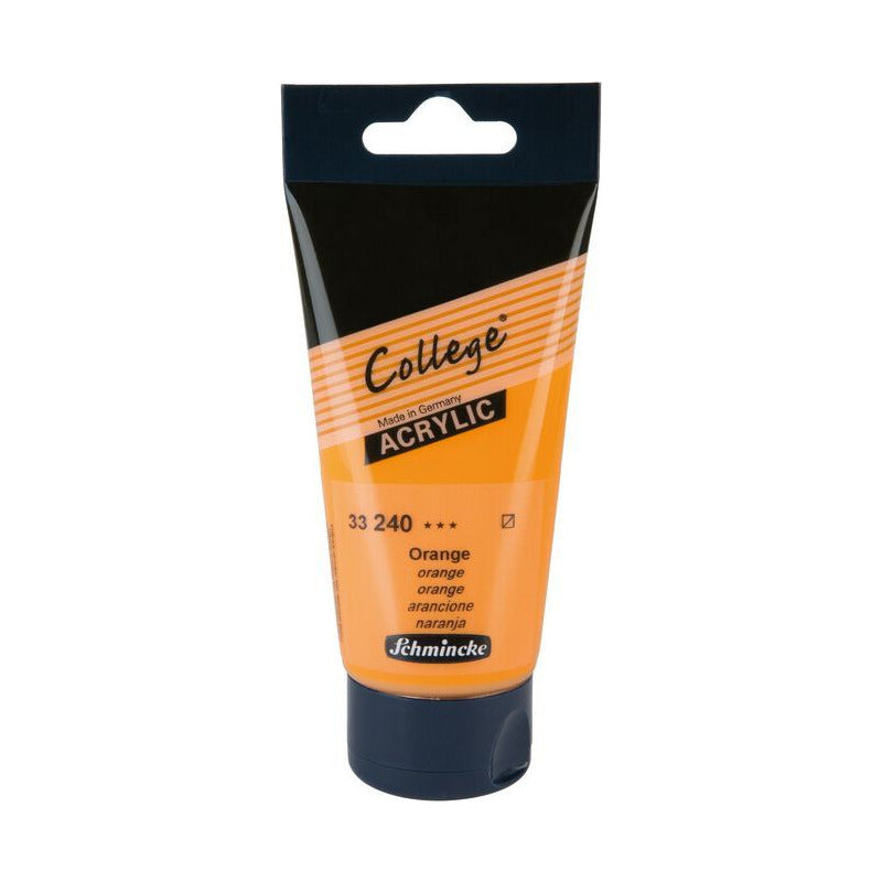 Akrilna barva Schmincke College Acrylic 75 ml – 240 Oranžna