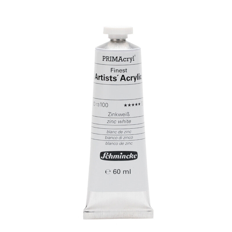 Akrilna barva Schmincke PRIMAcryl Professional 60 ml – 100 Cinkovo bela