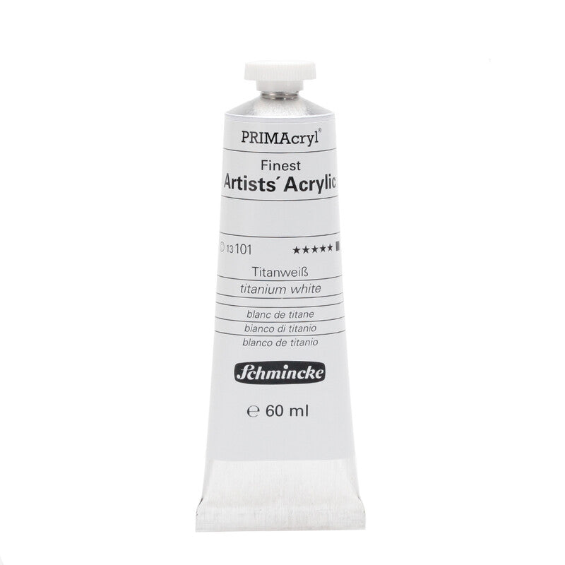Akrilna barva Schmincke PRIMAcryl Professional 60 ml – 101 Titanovo bela