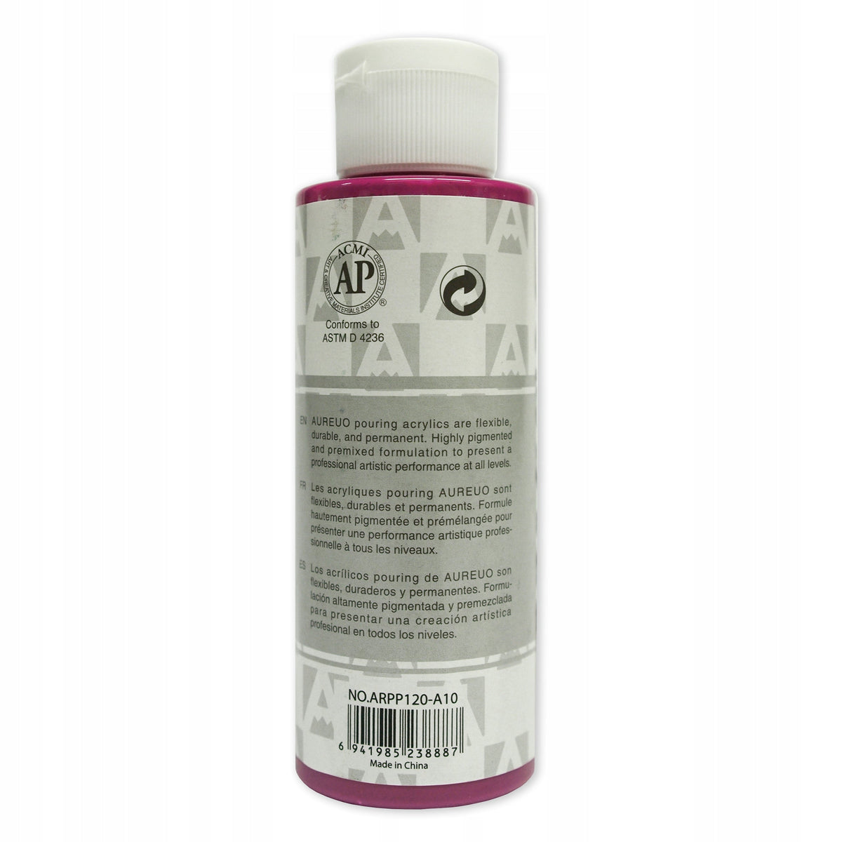 Akrilna barva za pouring Phoenix Aureuo 120 ml – magenta