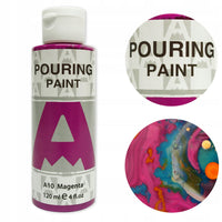 Akrilna barva za pouring Phoenix Aureuo 120 ml – magenta