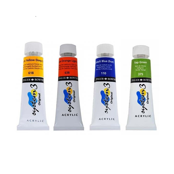 Akrilna barvo Daler - Rowney SYSTEM 3 75 ml | izberite nianso